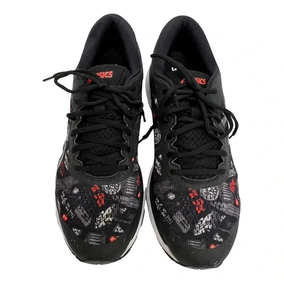 Asics Gel Kayano 24 NYC Running Shoes Sneakers Flyte Foam Black Men’s Size 12 main image 6